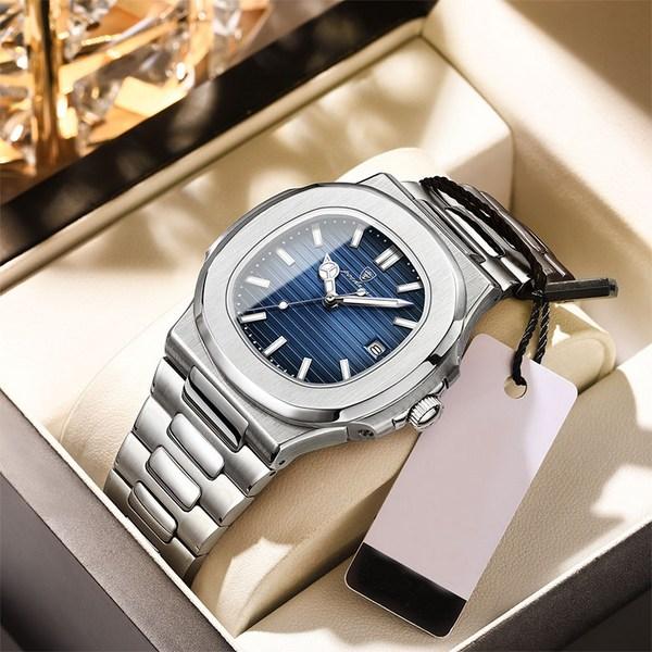 UNIYTE Men's Watch Quartz Men's Metal Wristwatch Men's Luxury Watch Wrist JK02