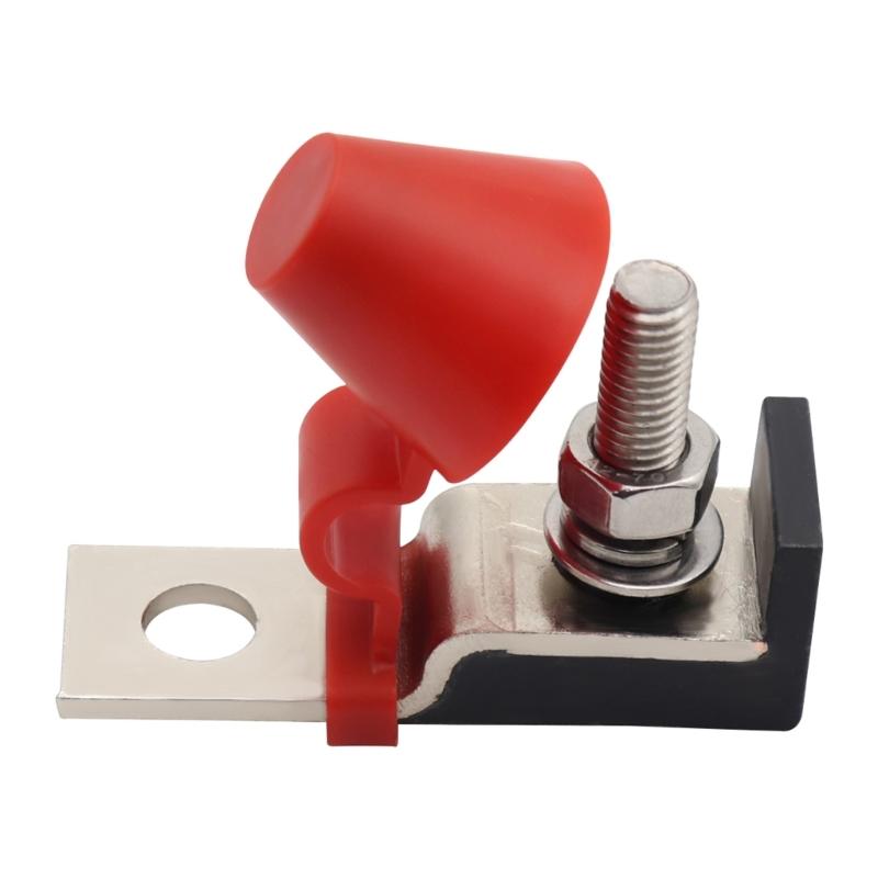 Terminalmontage MRBF Sicherungsblock-Kit 58V mit Einzelbolzen 5/16"(M8) Marine-Batteriesicherung Wasserdichte Kappe für LKW-Wohnmobil