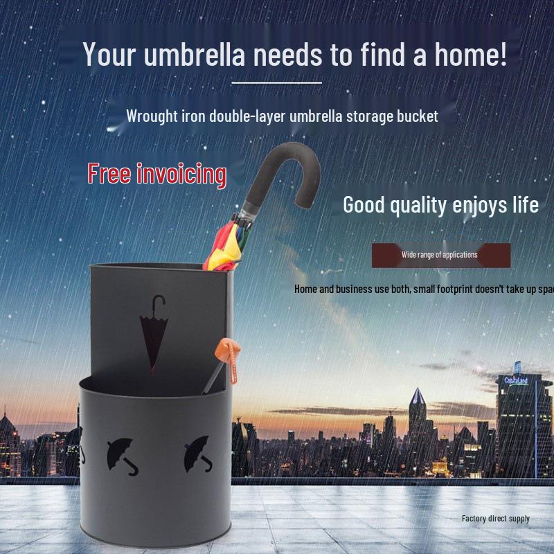 Creative Umbrella Stand: Household & Commercial Storage Rack