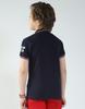 MONTE CARLO Boys Printed Collar Neck T-Shirt