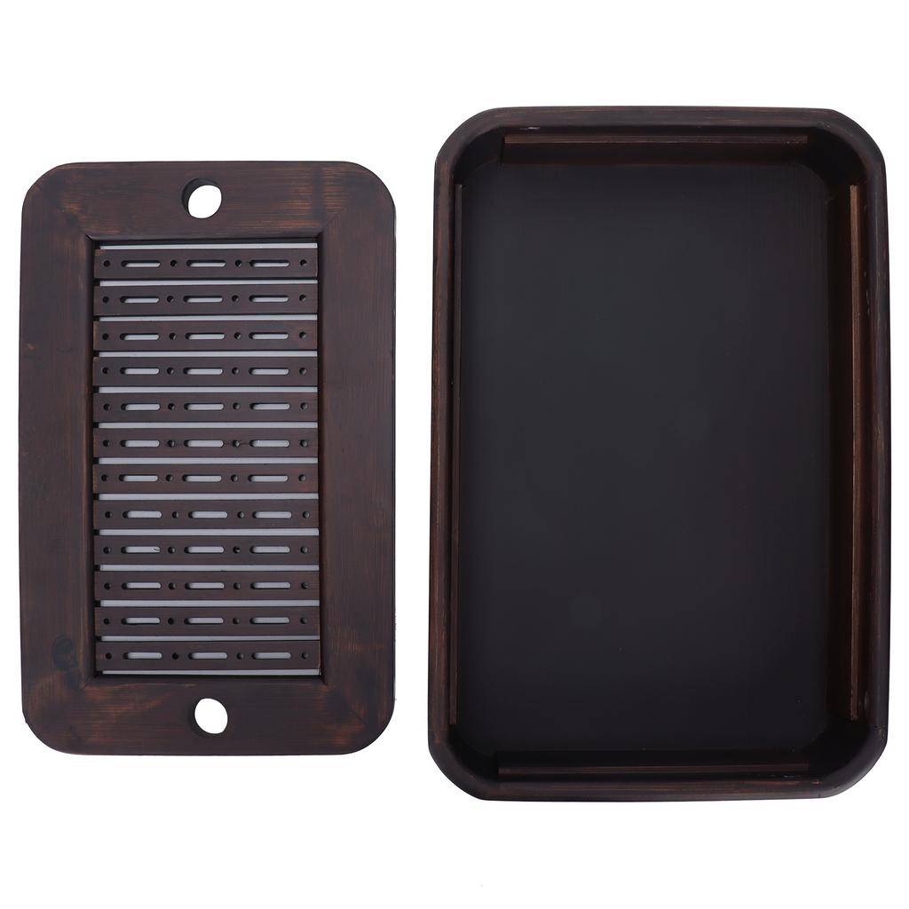 Bamboo Household Tea Tray Storage Type Hotel Tea Set Board for Tea Ceremony Tea Accessory
