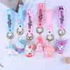 Sanrio Cartoon Couple Keychain Pendant Figurines Gift Set