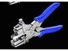 East Tour Multifunctional Edge Banding Hole Punch Woodworking Tool with Screw Hole Cover Pliers
