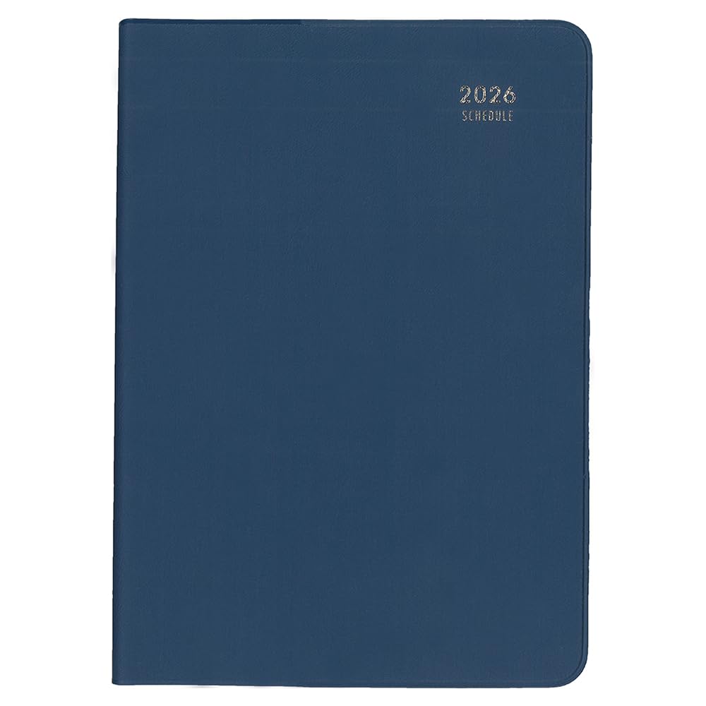 

Daigo 2026 Mill Weekly December 2025 Start Planner, Left, B6, Navy, E7768,