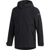 Windbreaker Casual Two-In-One Zip Jacket Men Jackets Black EH4968