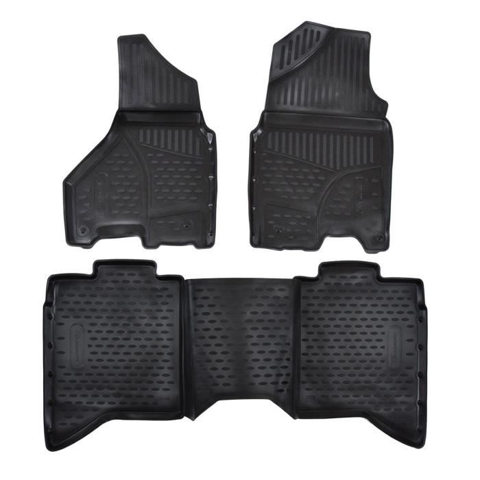 J&J AUTOMOTIVE | Tapis De Sol En Caoutchouc 3D Exclusive Pour Dodge Ram Depuis 2017