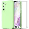 Case and Tempered Glass - Samsung - Galaxy A35 5G - Ultra Slim Protection - Shockproof - Anti-Scratch