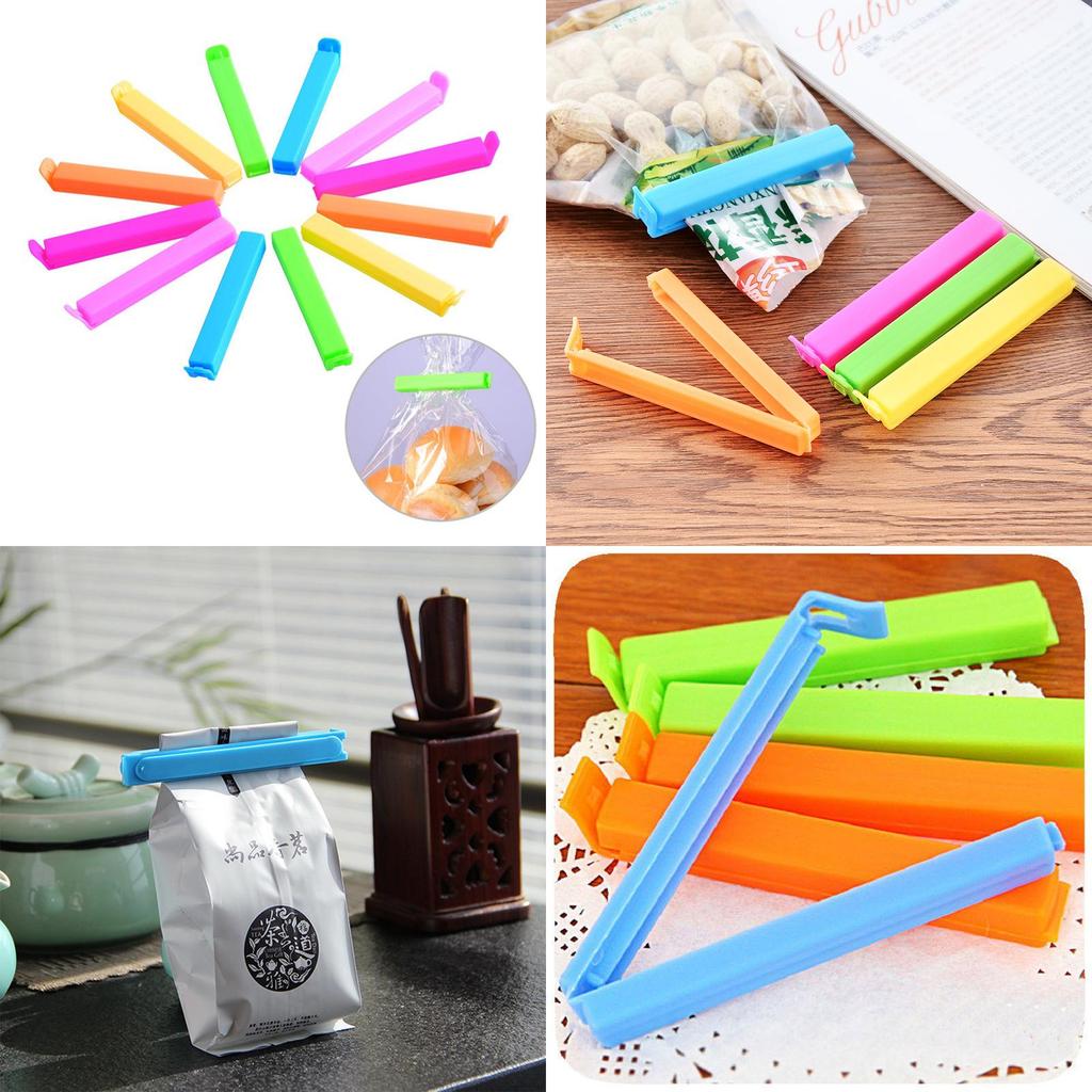 Durable Plastic Bag Clips For Food Storage Sealing Keep Snacks Fresh And Moisture-free