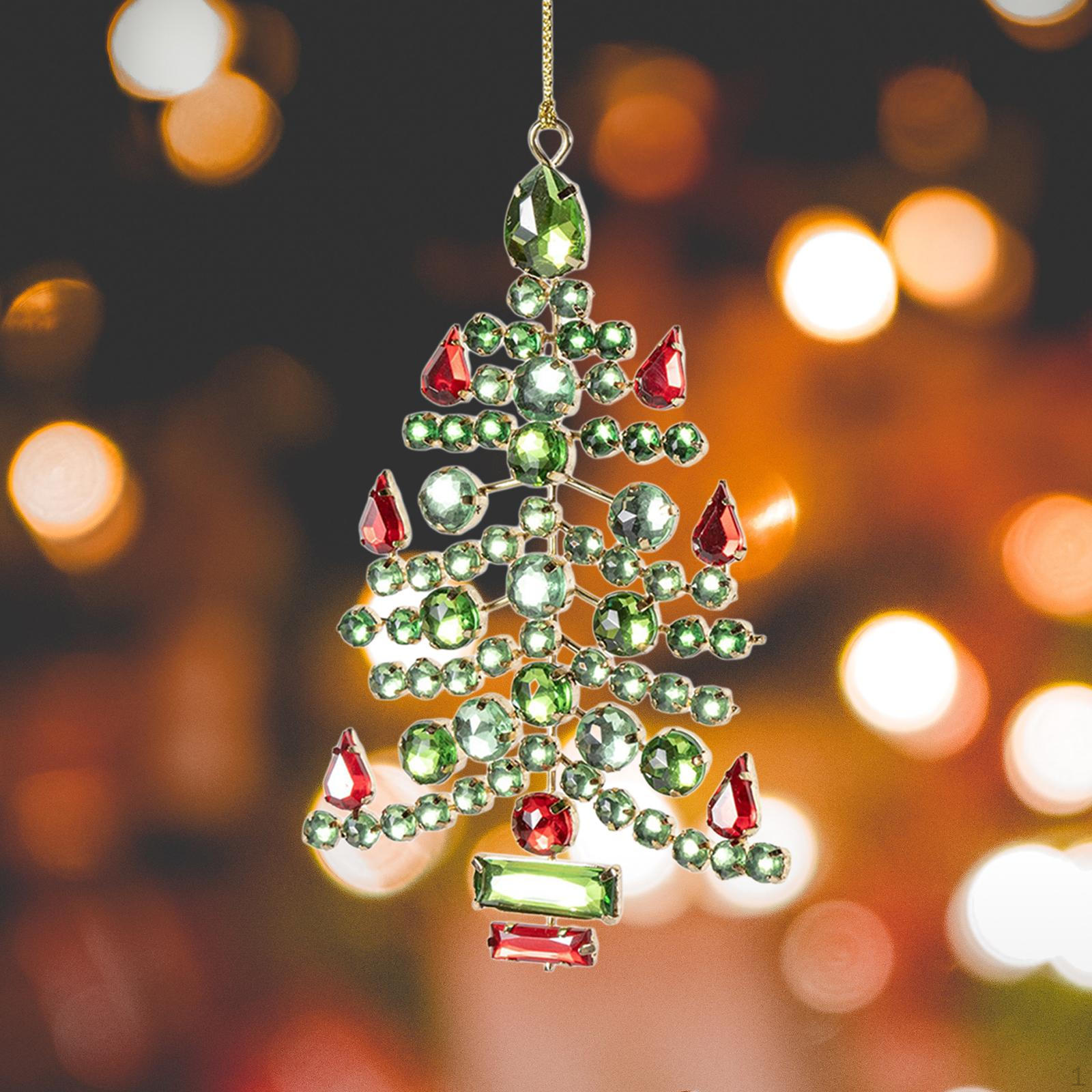 

Christmas Hanging Ornament Tree Pendant Festival Acrylic Metal Xmas