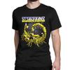 Men Women Printed T-Shirt Heavy Metal Scorpions Cotton Tees Short Sleeve Hard Rock Band T Shirt Round Collar Clothes Graphic
