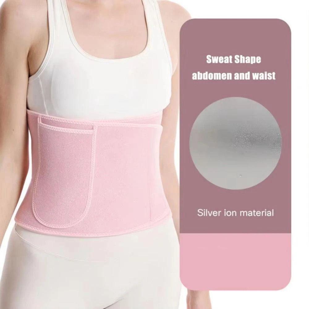 Breathable Sports Waist Support Belt Elastic Waist Trainer Durable Slimming Belt  For Fitness