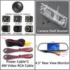 Fisheye 720P AHD Backup Reversing Rear View Camera For Renault Megane III Hatchback Laguna II III Hatchback Clio 4 Zoe Car