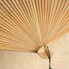 Portable Carved Handle Bamboo Folding Fan Handhold Vintage Chinese Fan with Tassel Dance Fan Photo Props
