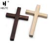 Cruz Cristiana de Madera 12cm(4.7in) Colgante de Pared Crucifijo Grande Largo Bicolor