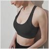 Women's Seamless Sports Bra with Chest Pad: Anti-Sag, Shockproof, Gathered Design for Running & Fitness