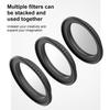 For DJI Osmo Action 6 PULUZ Filter Holder Metal Protective Filter Frame (Black)
