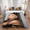 3Pcs Ariana Grande'S High Ponytail Bedding Sets For All Sizes New 3D Printed Bed Cover Comforter Duvet Cover Pillowcase Bedroom Decoration