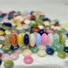 14x6mm Marbled Acrylic Abacus Spacer Beads for DIY Bracelets, Necklaces, Phone Chains, and Jewelry Accessories