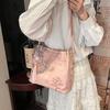 New Chinese Style Retro Bag Silk Jacquard Fashionable Minimalist Bag Shoulder Diagonal Cross Women's Shopper Totes AVE