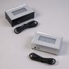 Rectangular 3D Engraved LED Adjustable Light Base for Jewelry Display with Multiple Color Options and USB Power Supply