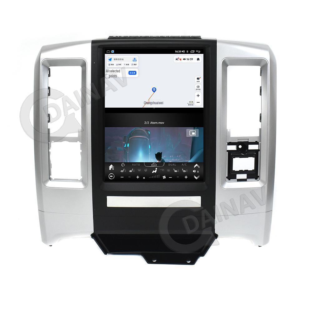 Dodge Ram 12.1-Inch Smart Android Vertical Screen with CarPlay