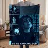 Billie Eilish Soft Warm Flannel Blankets Comfortable Blanket for Home Decoration Gifting