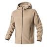 Men's Fleece Jacket, Long Sleeved Hooded Cardigan Jacket