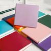 PU Soft Cover Square Notebook Candy Colors Notepad Book Thick Notebook  Office Students Supplies