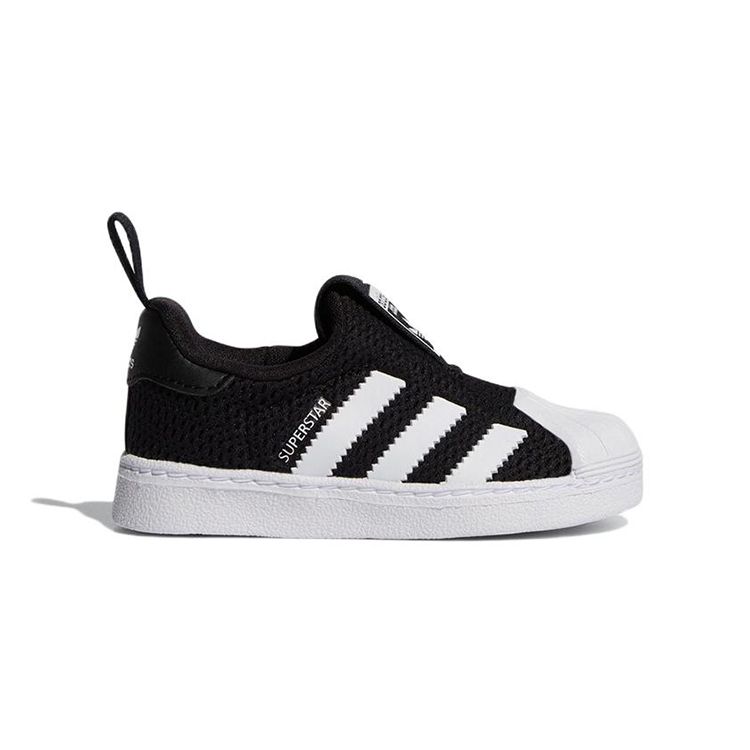 Adidas Superstar 360 I Black White Baby Sneakers Core-Black Cloud-White GX3228