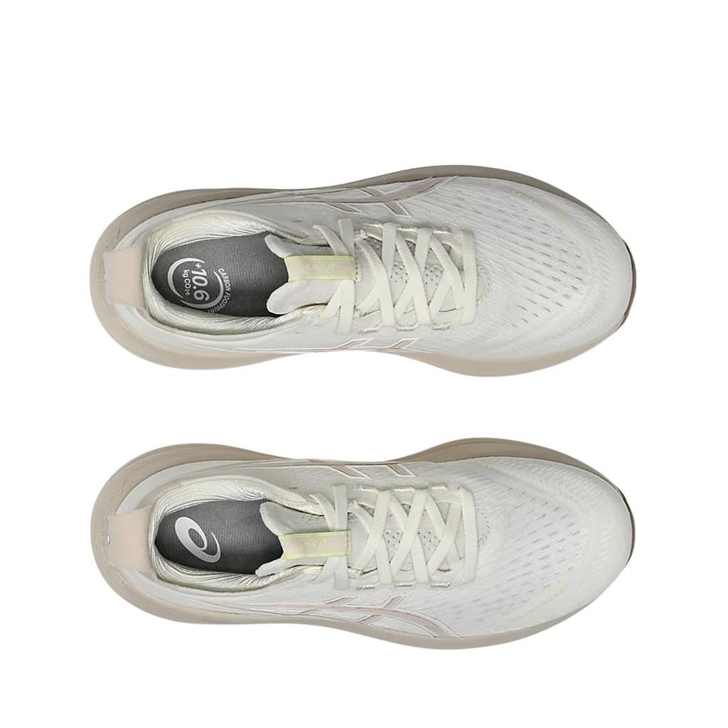 Asics Zapatillas Gel Nimbus 27 Crema Beige Mineral Mujer 1012B753-102