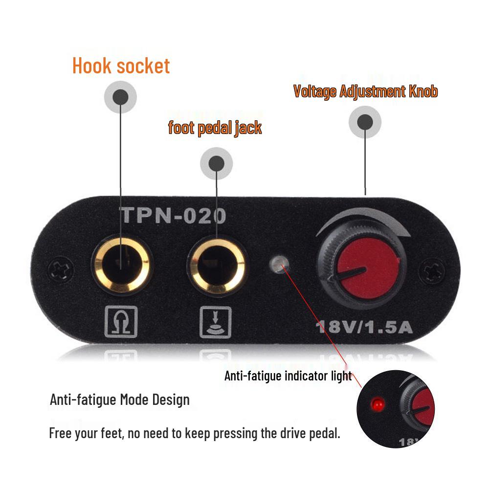 Mo Rui Dragonfly Professional Tattoo Machine Kit - Complete Tattoo Equipment Set