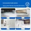 Welcome Commercial Large Ice Maker for Milk Tea Shops, Cafes, Hotels, and Supermarkets - 80/100 Kg Capacity.