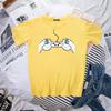 Neuartige kreative Spielkonsole 3D-gedrucktes Muster Damen-Shirt Kurzarm T-Shirt