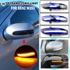 LED Dynamic Turn Signal Blinker Side Mirror Indicator Sequential Light For Mercedes Benz C Class W203 S203 CL203 2001-2007