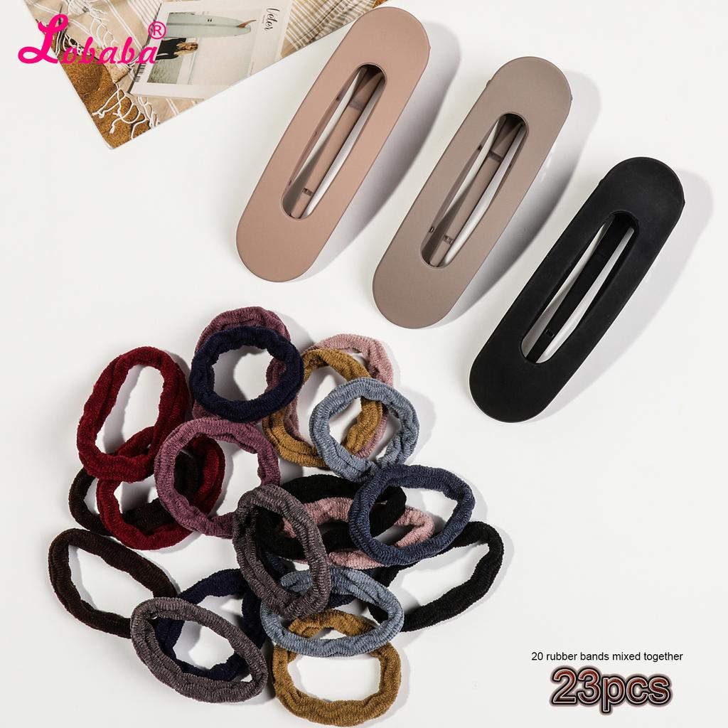 Strong Hold Matte Duck Billed Hair Clips and Barrettes - Acrylic Flat Hair Claws for Women and Girls