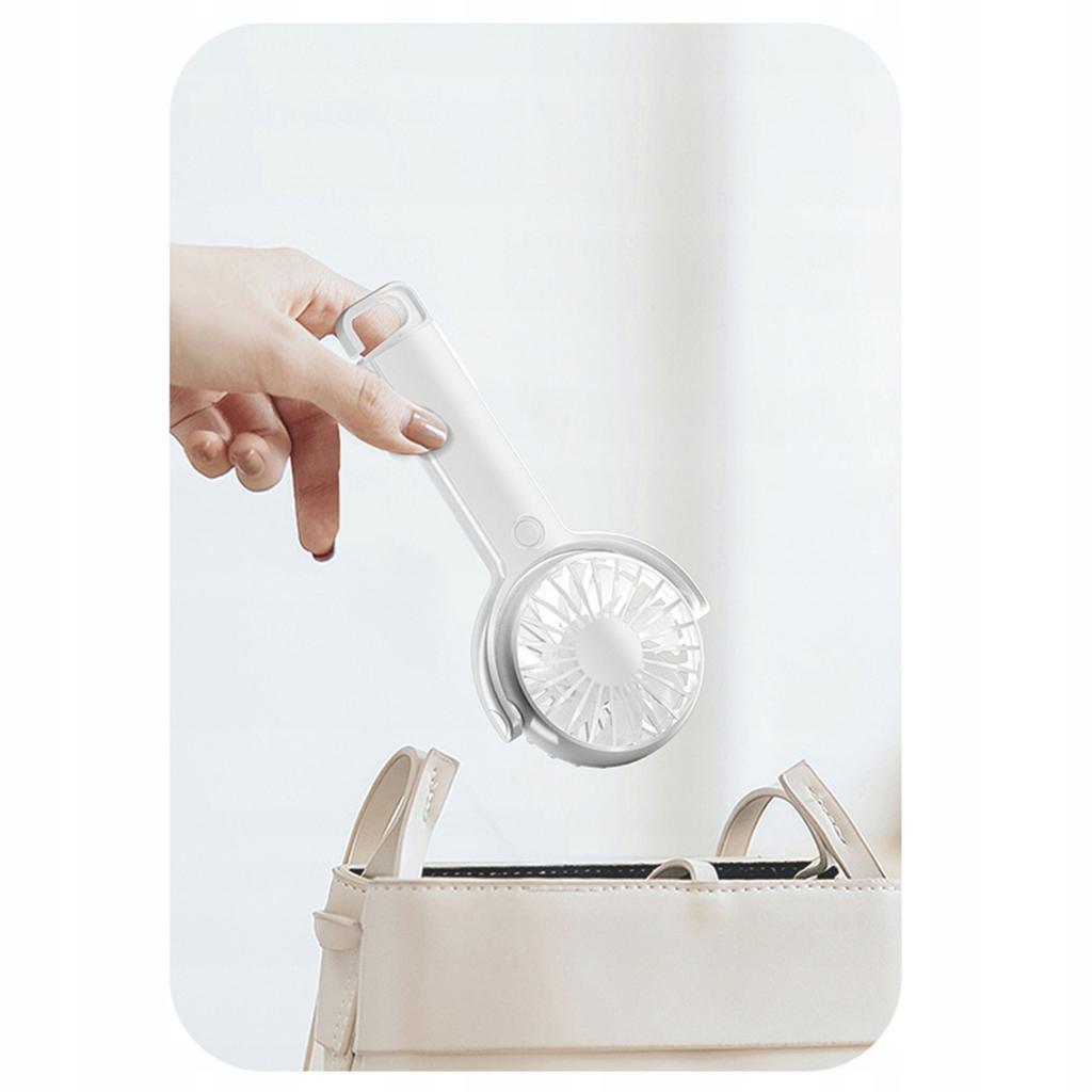 Mini Handheld Desk Fan Quiet Travel Fan Usb-C