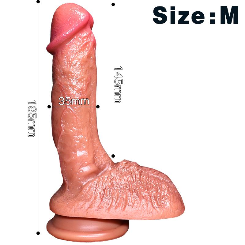 Hammer Doppelte Flüssigkeit Silikon Künstliche Penis Make-Up Weibliche Masturbator Dicke Lange Urlaub Penis Erwachsene Sexuelle Lieferungen