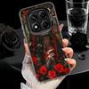 Catrina Beautiful Rose Girl Skull Shockproof Phone Case for Xiaomi Redmi Note 15 14 13 12 Pro Plus 11 11S 11T 5G Cover Anti Fall