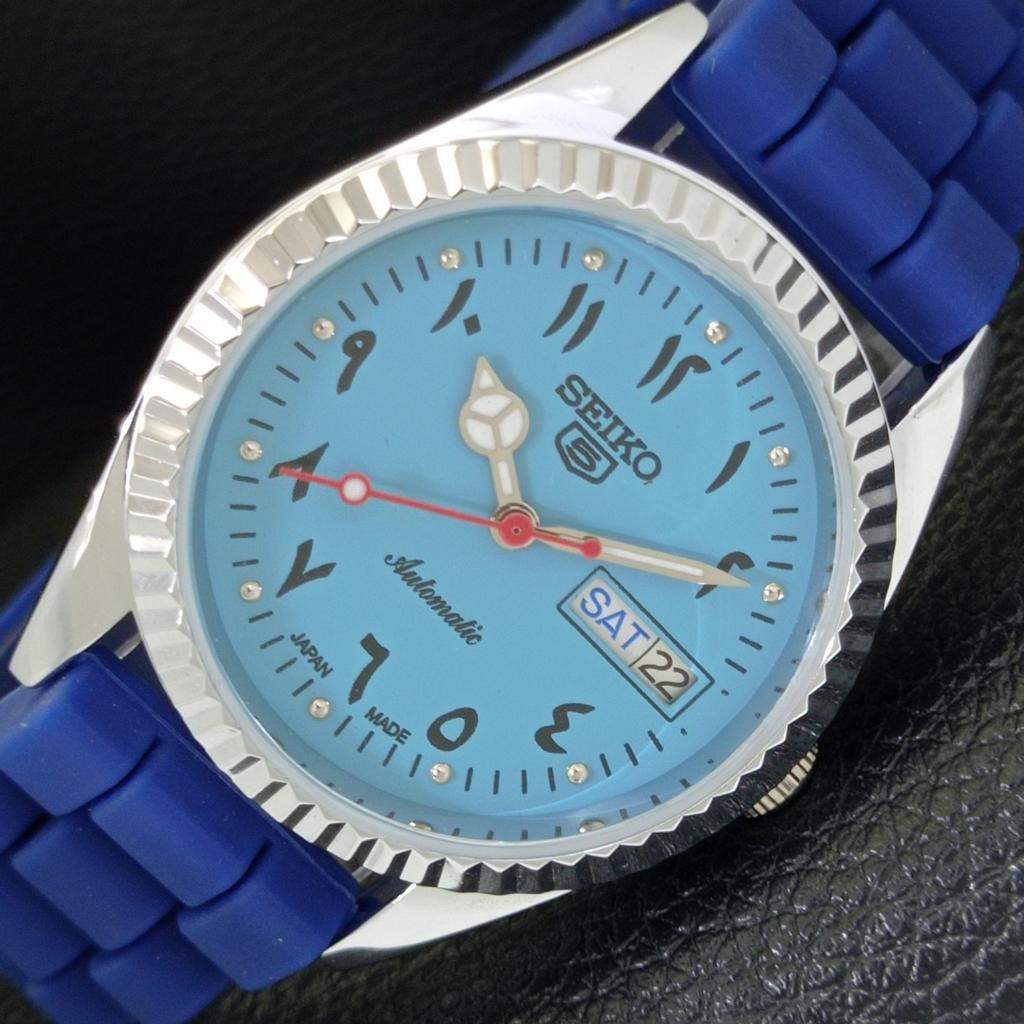 

REFURBISHED VINTAGE SEIKO 5 AUTOMATIC 6309A JAPAN MENS ARABIC WATCH a441533-5 Sk-a441533