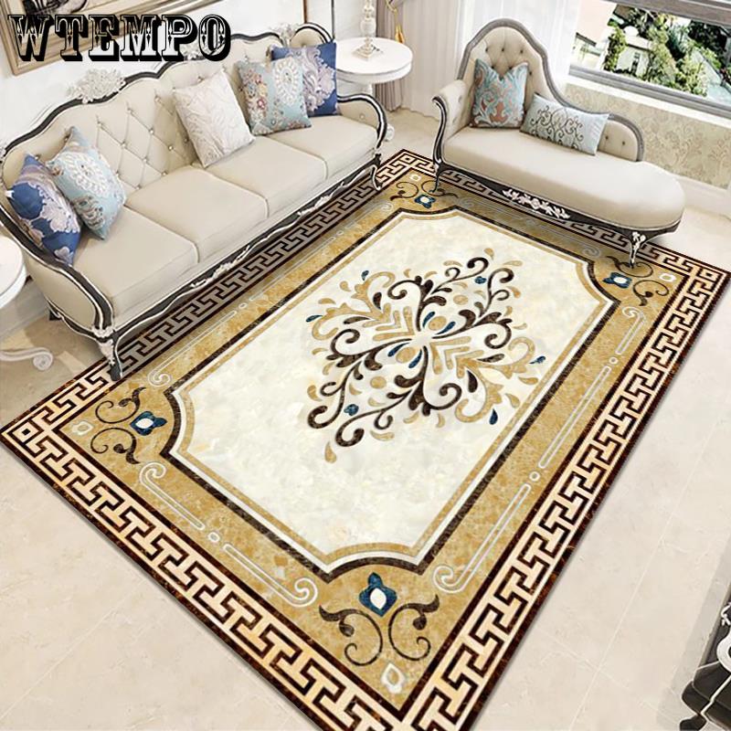 European Style Carpet American Style Living Room Coffee Table Carpet Mat Bedroom Bedside Carpet