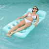 Inflatable Luxury Pool Bed Swimming Party Toy Great for Relaxing In Water Ideal for Poolside Beach Relaxation Multiple Styles