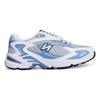 New Balance Nr. 725 Synthetikleder Stoff Runde Zehenpartie Schnürung Dämpfung Low-Top Lifestyle Freizeitschuhe Unisex Sneaker Weiß Blau ML725E