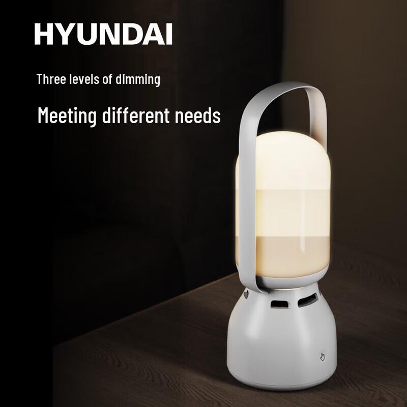 Hyundai Portable Outdoor Bluetooth Speaker with Ambient Light