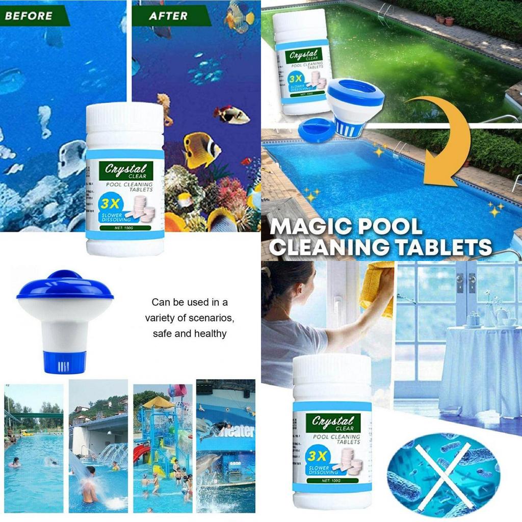 Effective Pool Cleaning Tablets For Sparkling Clean Public Swimming Pools