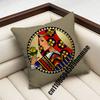For Playing Cards Poker Red Heart Spades King Queen Throw Pillow Case Sham 45X45Cm 40Cm Square Car Pillowcase Pad Cushion Cover