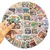 50 Cartoon Funny Storefront Graffiti Stickers Decorate Guitar Notebook Suitcase DIY Waterproof