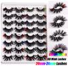8D Colored Mink Hair False Eyelashes Natural Docile Thick Eyelashes