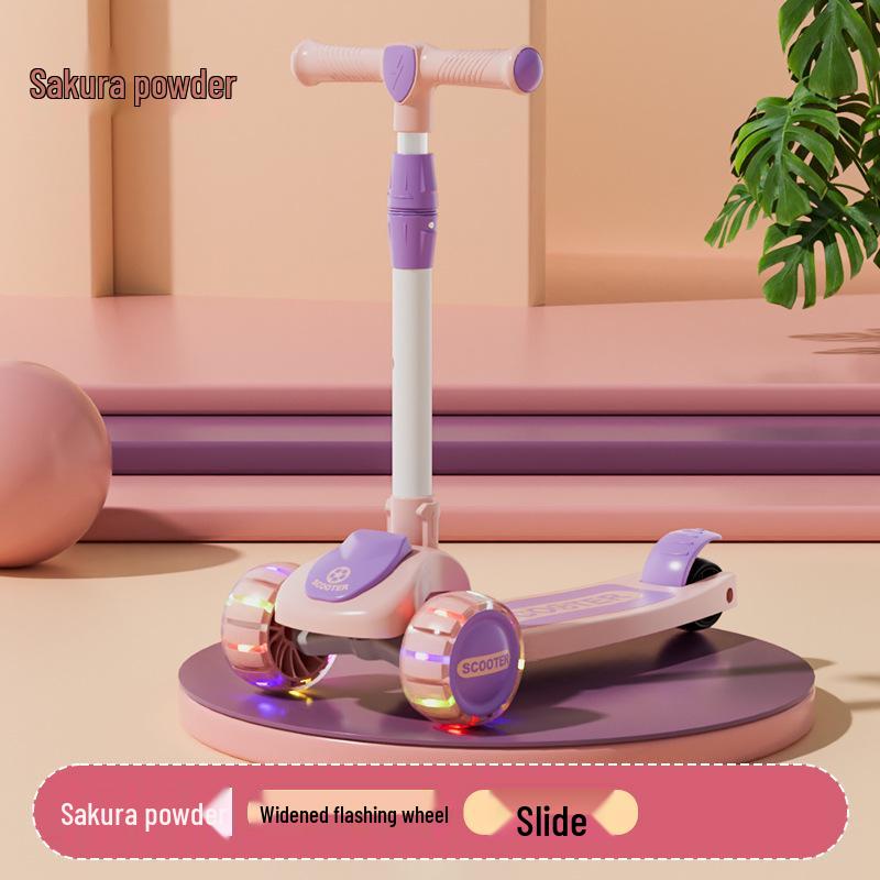 3-in-1 Children's Scooter for Ages 1-12: Safe and Fun for Boys and Girls