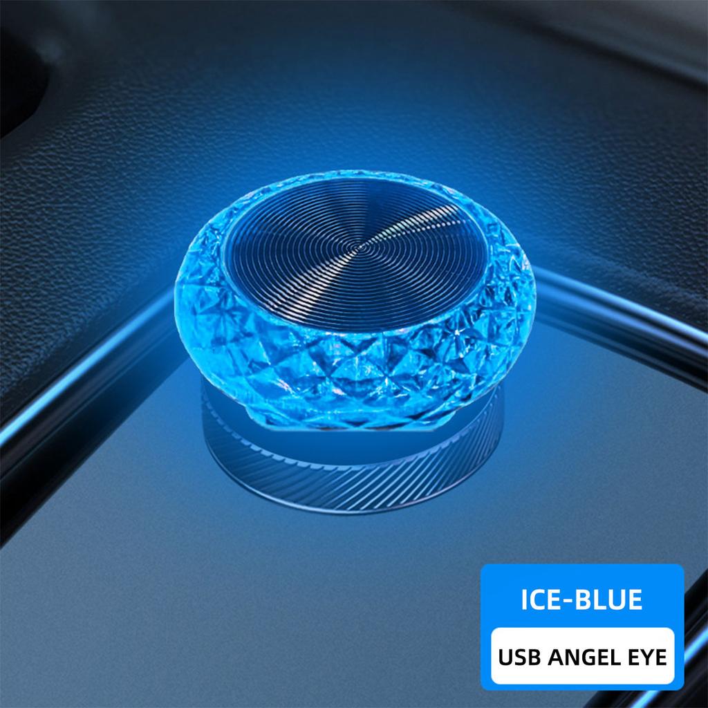 1pc Colorful Portable USB Mini LED Ambient Light for Car Interior Computer Atmosphere Lamp Plug and Play Night Light