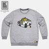 DOLDOL Lk Africa_Mtm_13 African-Inspired Camping Brand Lk Africa Character Graphic Design Long-Sleeve Sweatshirt